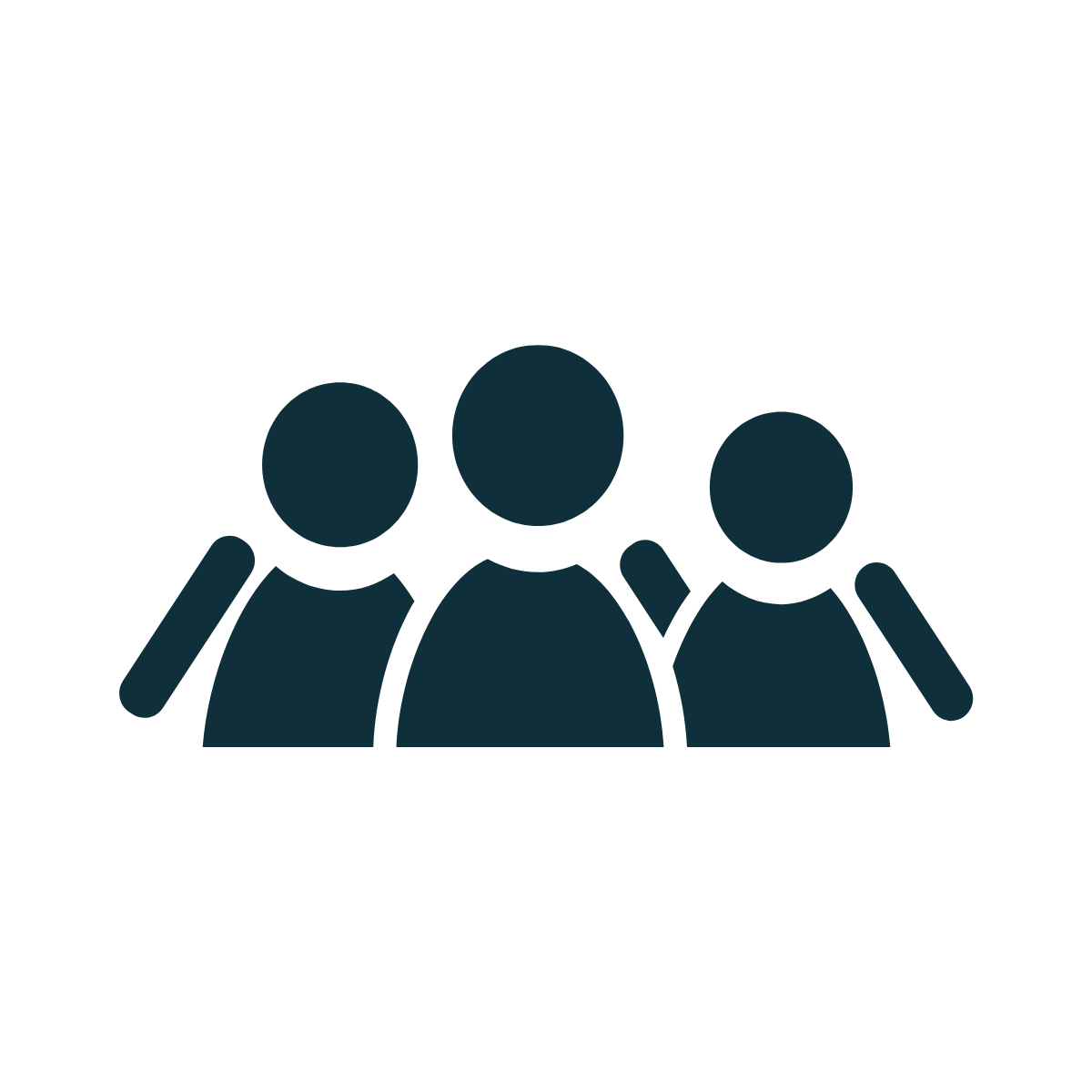Image of a team of three
